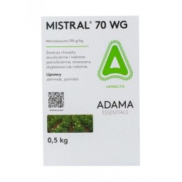 MISTRAL 70 WG 0,5 kg herbicyd ziemniaki