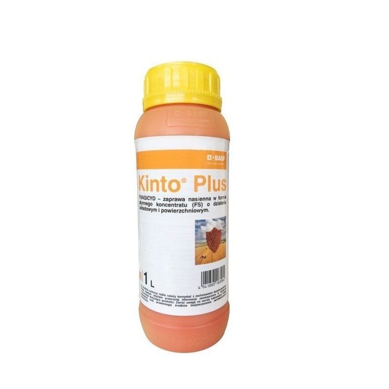 Kinto Plus 1l (fludioksonil, fluksapyroksad, tritikonazol) - zaprawa do nasion zbóż ozimych i jarych